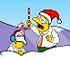 Click here & Play to Simpsons Games Snow Fight the online game !